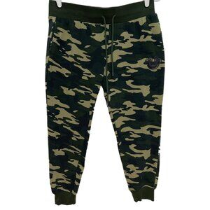 #1100 True Religion Camo Capri Jogger Sweats Womens